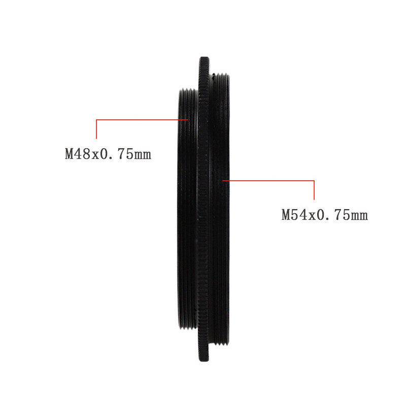 Conversion Ring External Thread M48x0.75 to M54X0.75 Telescope Adapter Converter