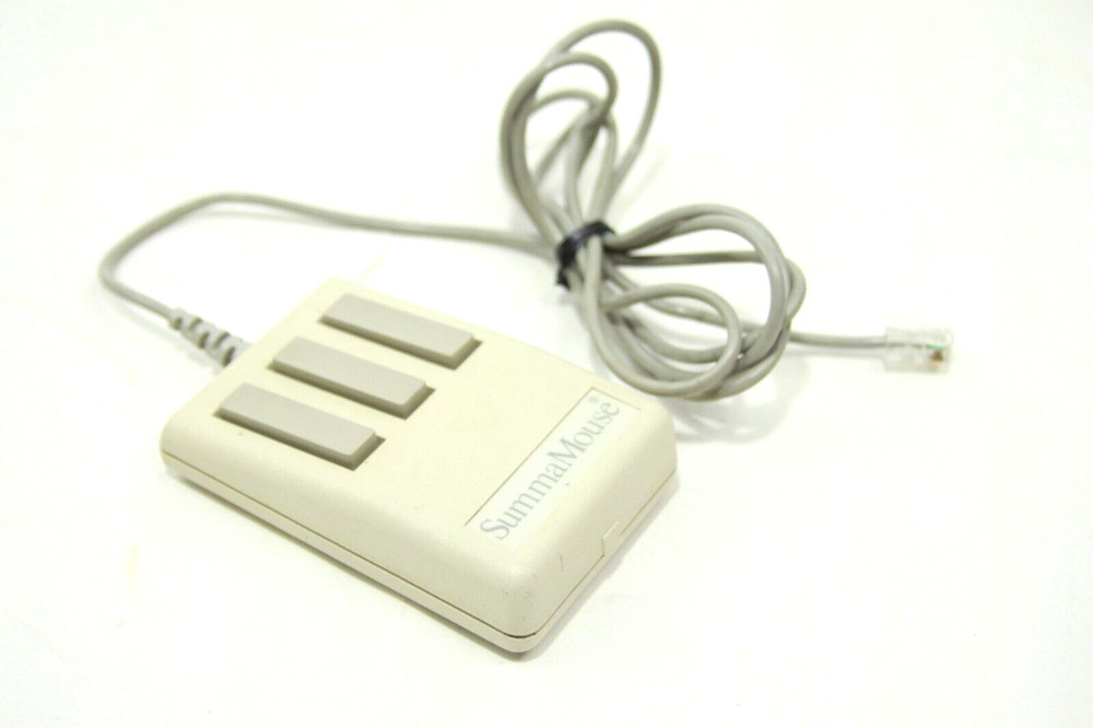 RARE VINTAGE SummaGraphics SummaMouse Model: Mouse