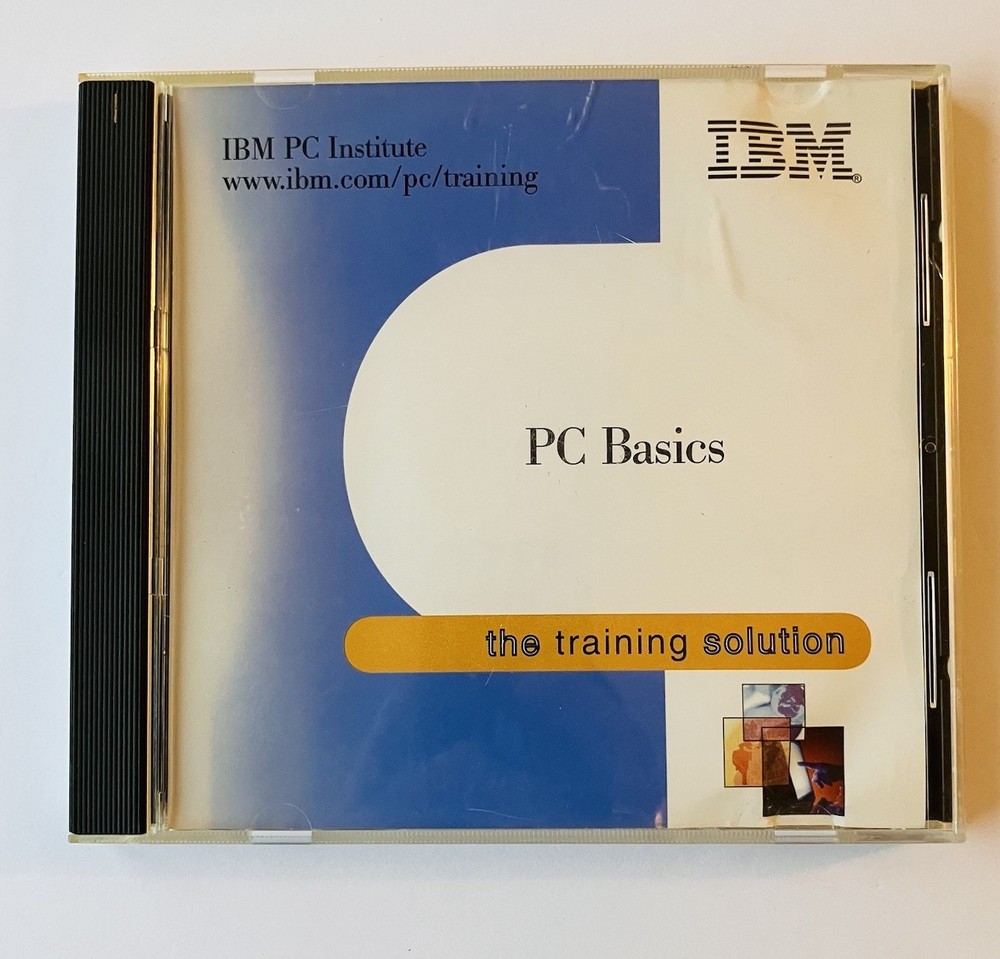 IBM PC Institute The Training Solution CD Set PC Basics & PC Architecture (2001)