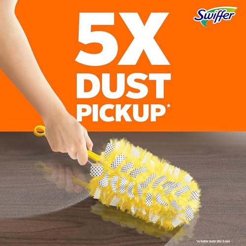Dusters Heavy Duty, Multi-Surface Duster Refills for Cleaning, Lavender, 24