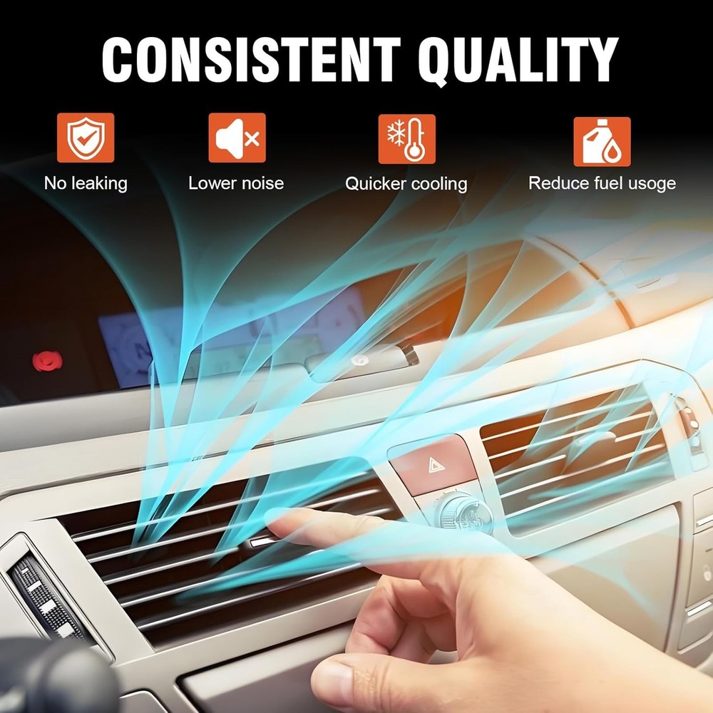 Air Conditioning Compressor Engine Cooling