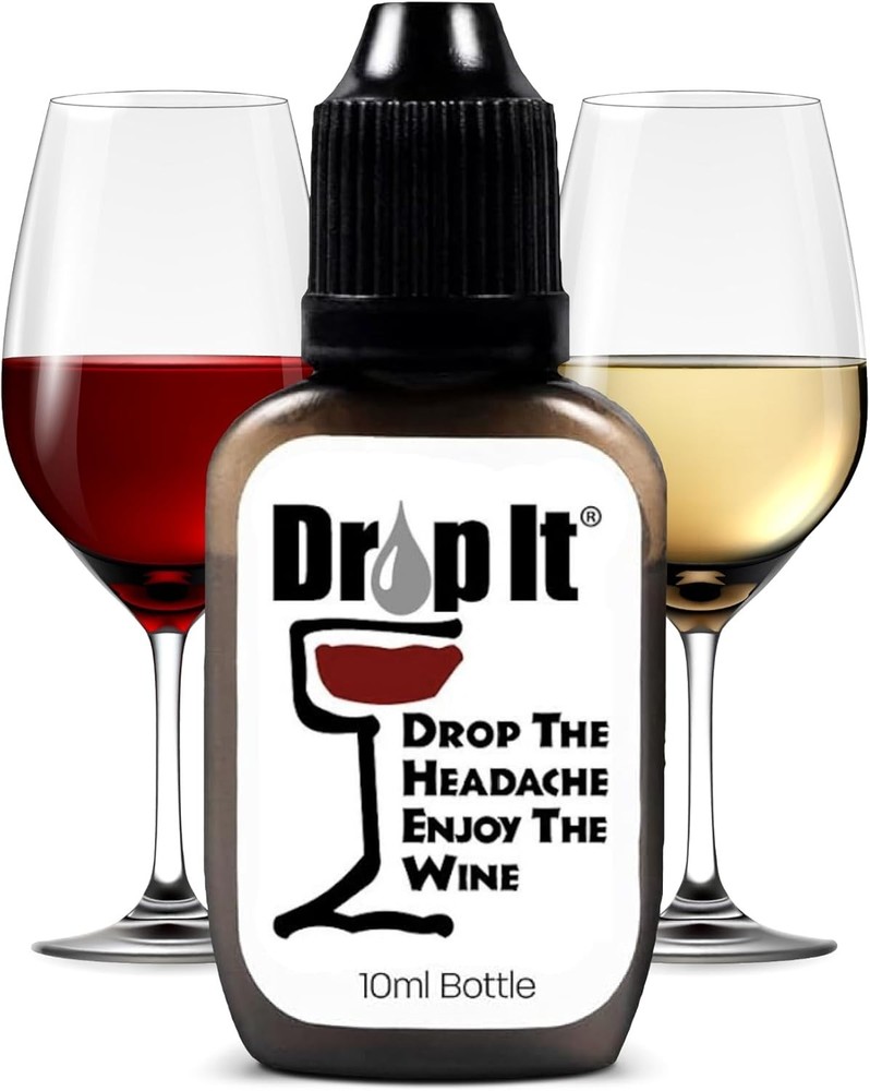 Drop It Wine Drops, Original - 10 mL Bottle - Treats Up to 55 Glasses