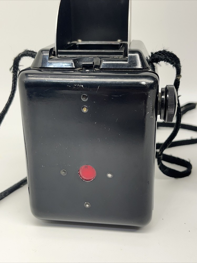 Vintage Argus Argoflex Seventy-five Camera Flash & Leather Case Untested
