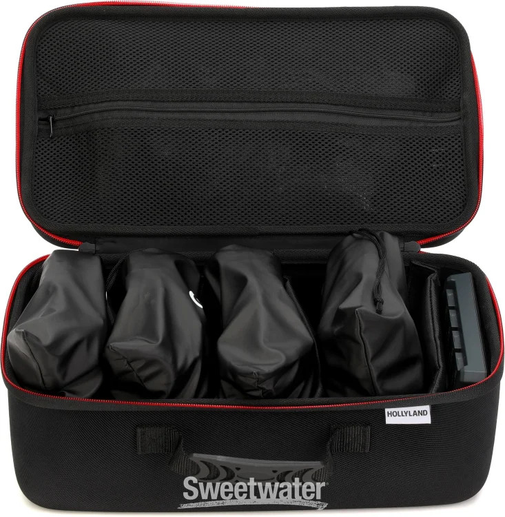 Hollyland Solidcom C1 Pro Wireless Intercom System - 4 Double-ear Headsets