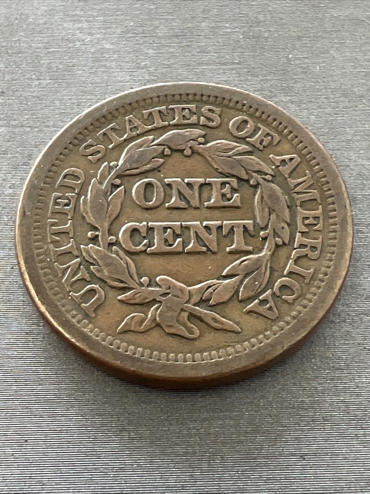 1850 Large Cent #1004