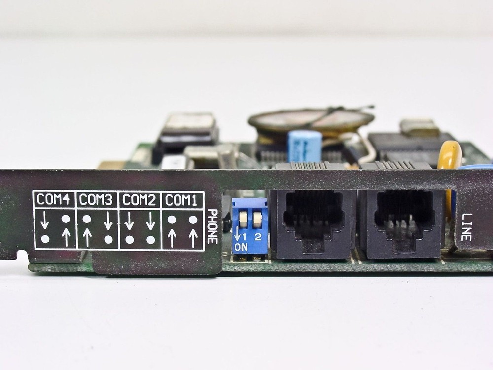 Practical Peripherals PM2400 8-Bit Internal ISA Modem Card A1010600 Rev B
