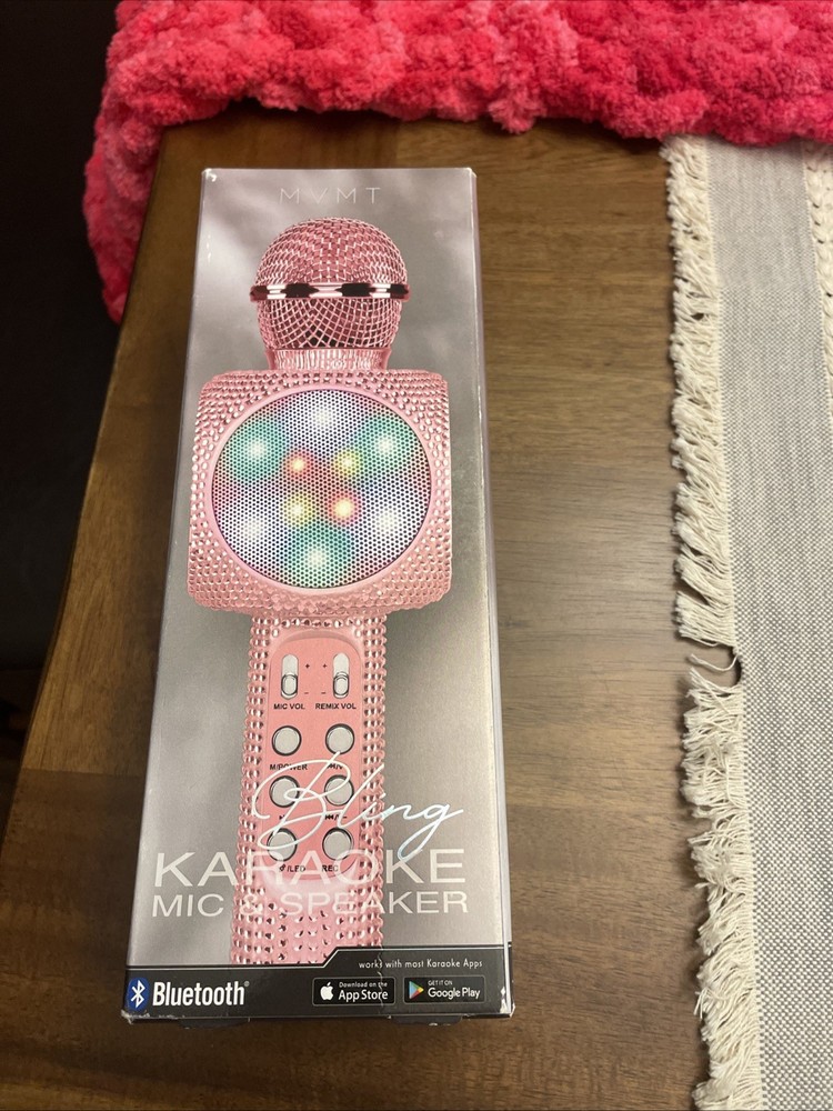 MVMT Bling Karaoke Mic & Speaker BLUETOOTH