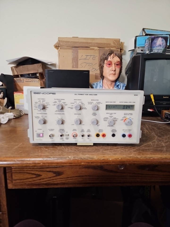 Sencore VC93 All Format VCR Analyzer