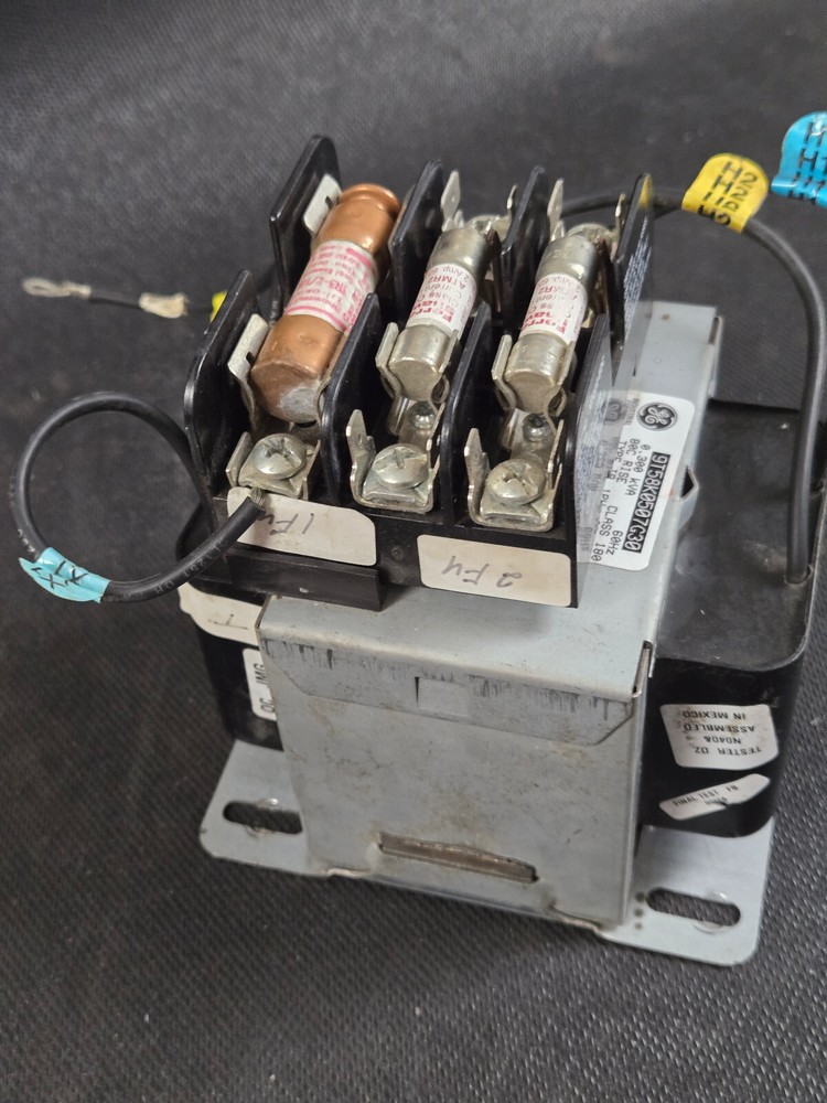 GE CONTROL TRANSFORMER, 480 Primary, 120 Secondary, 1-Phase, 0.300 kVA