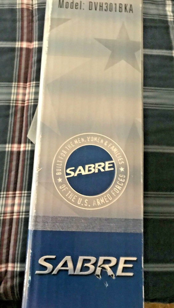 SABRE DVD player model DVH301BKA