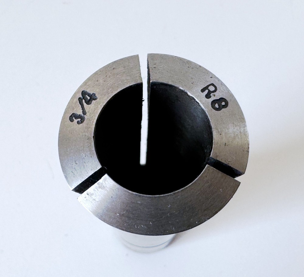 3/4" R8 Round Collet Internal Threads .750"