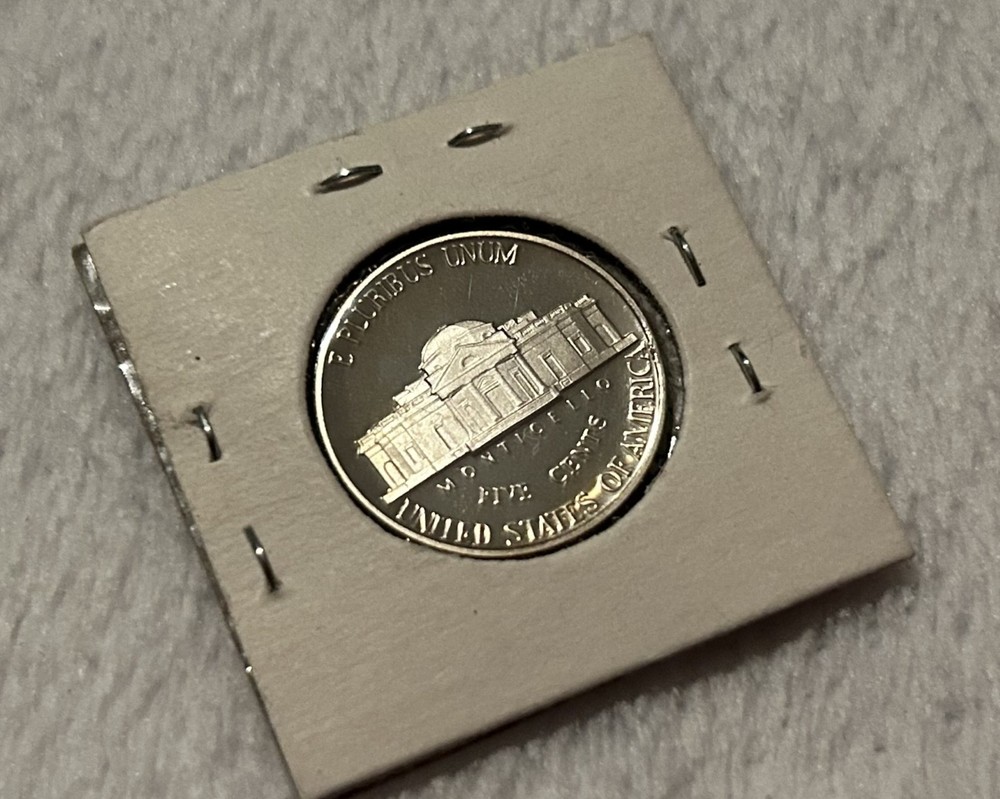 1995-S Five Cent Nickel Proof (in flip) Uncirculated