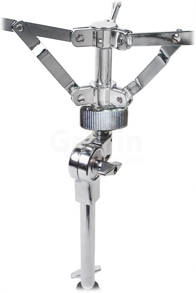 2-PACK Snare Stands | Holder for Tom Drums & Practice Pad Chrome Mount Hardware