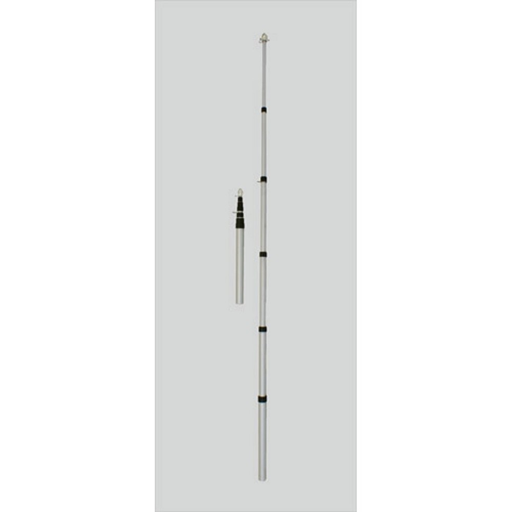Rivco Silver Anodized Telescoping Parade Flag Pole - PFPOLE