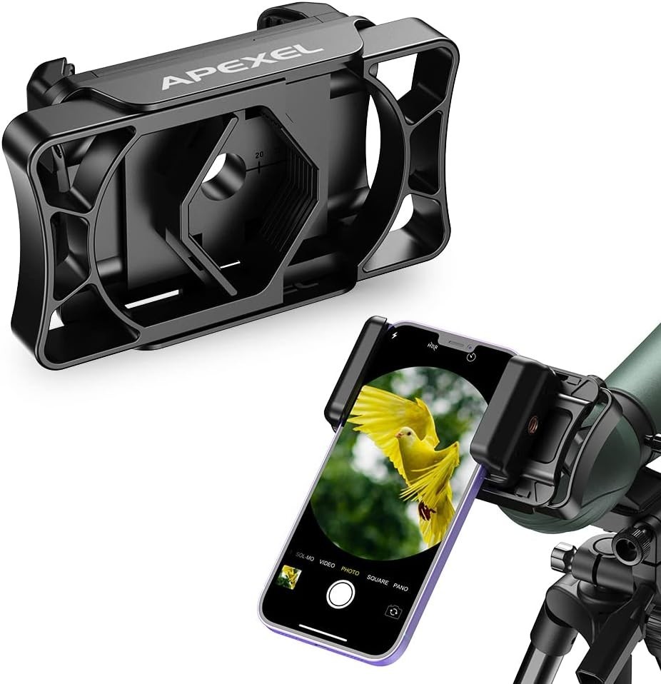 Universal Smartphone Adapter for Telescopes - Innovative and Scratch-Free Design