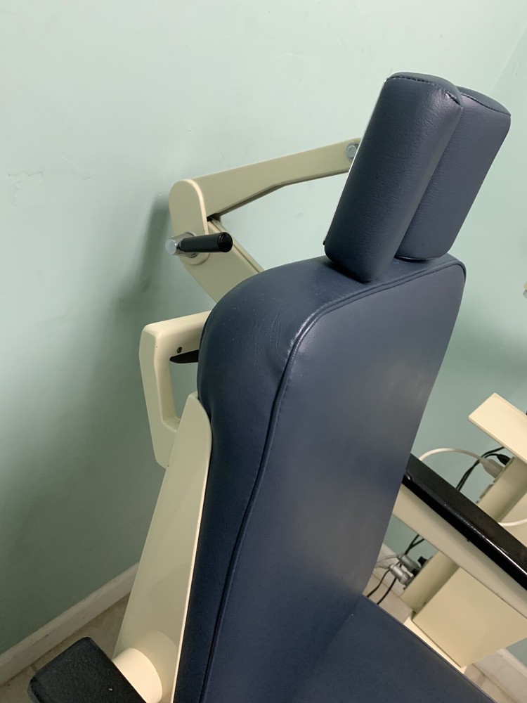 optometrist exam chair & stand