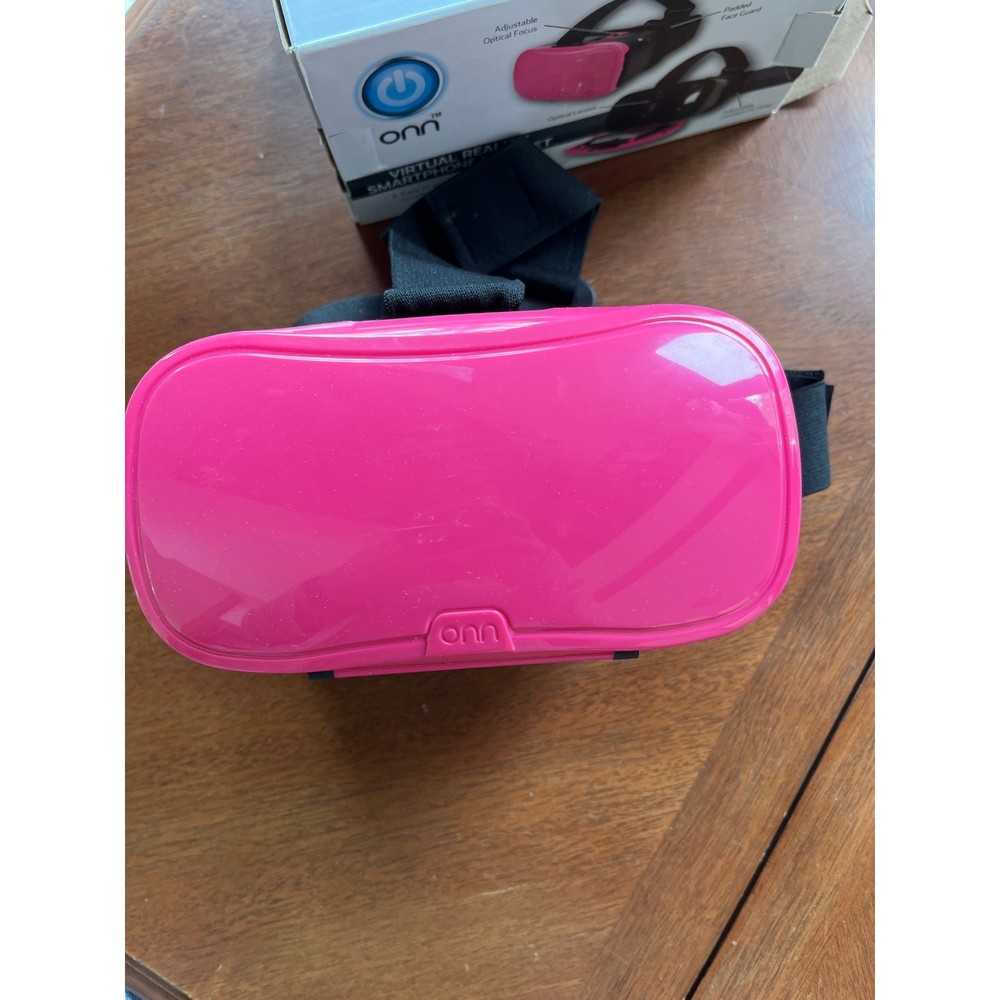 ONN Virtual Reality Headset Pink