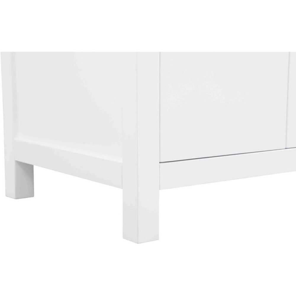 Elegant Lighting VF60630WH Nathan Vanity White