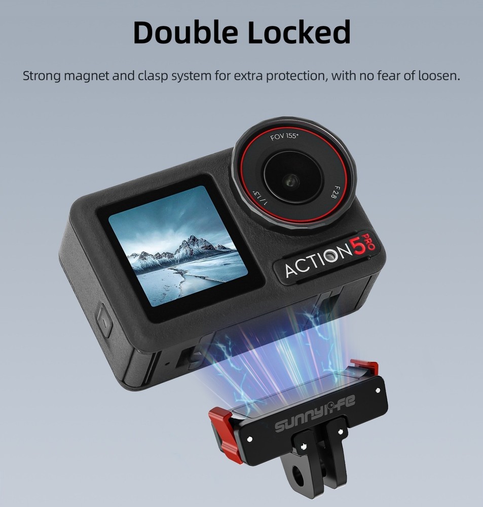 Magnetic Fork Adapter for DJI Osmo 360