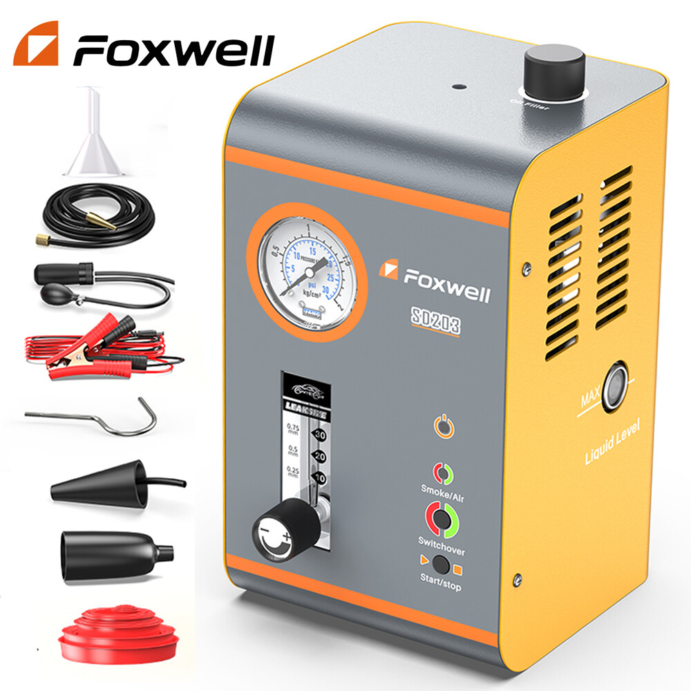 FOXWELL SD203 EVAP Smoke Machine Automotive Diagnostic Car Leak Detection Tester
