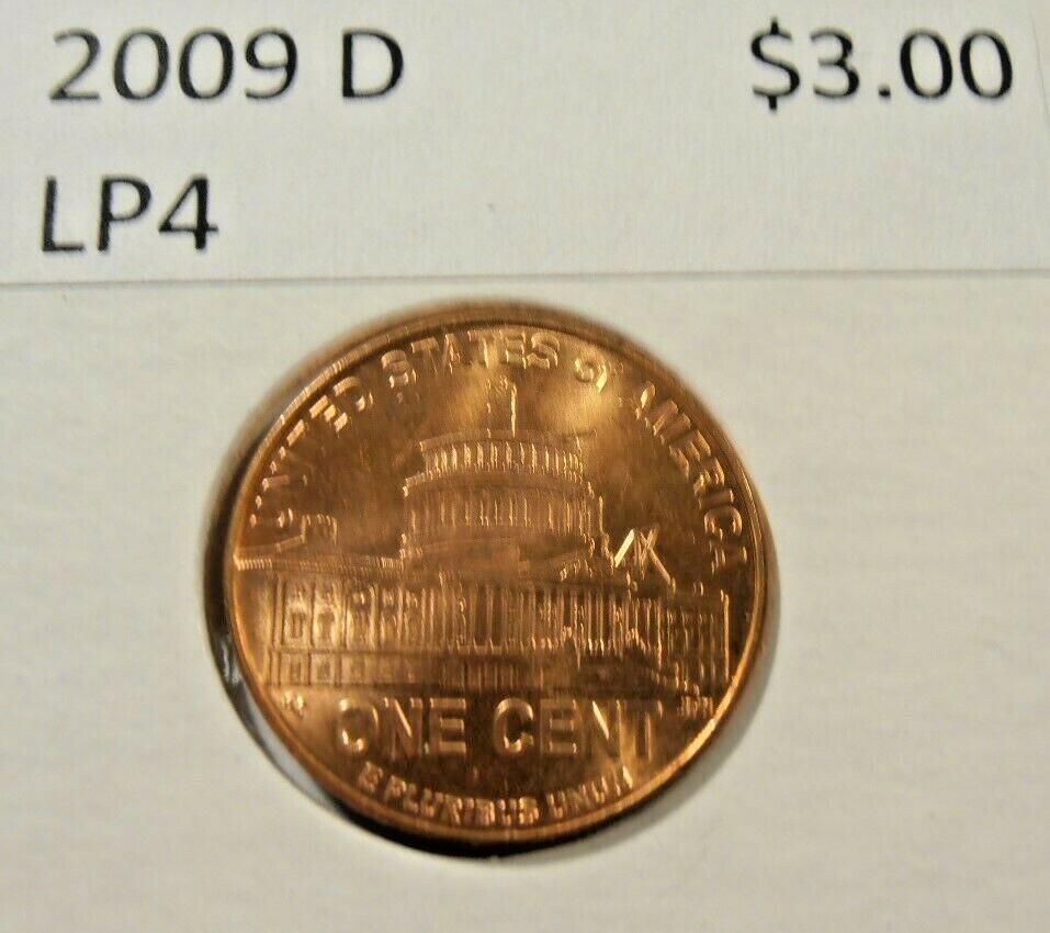 2009 D Lincoln Bicentennial Cent - LP4, BU selected from a nice roll