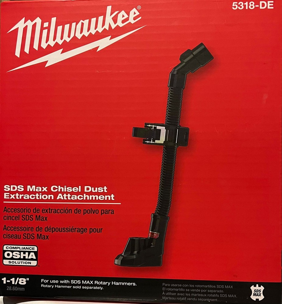 SDS Max Chisel Dust Extraction Attachment