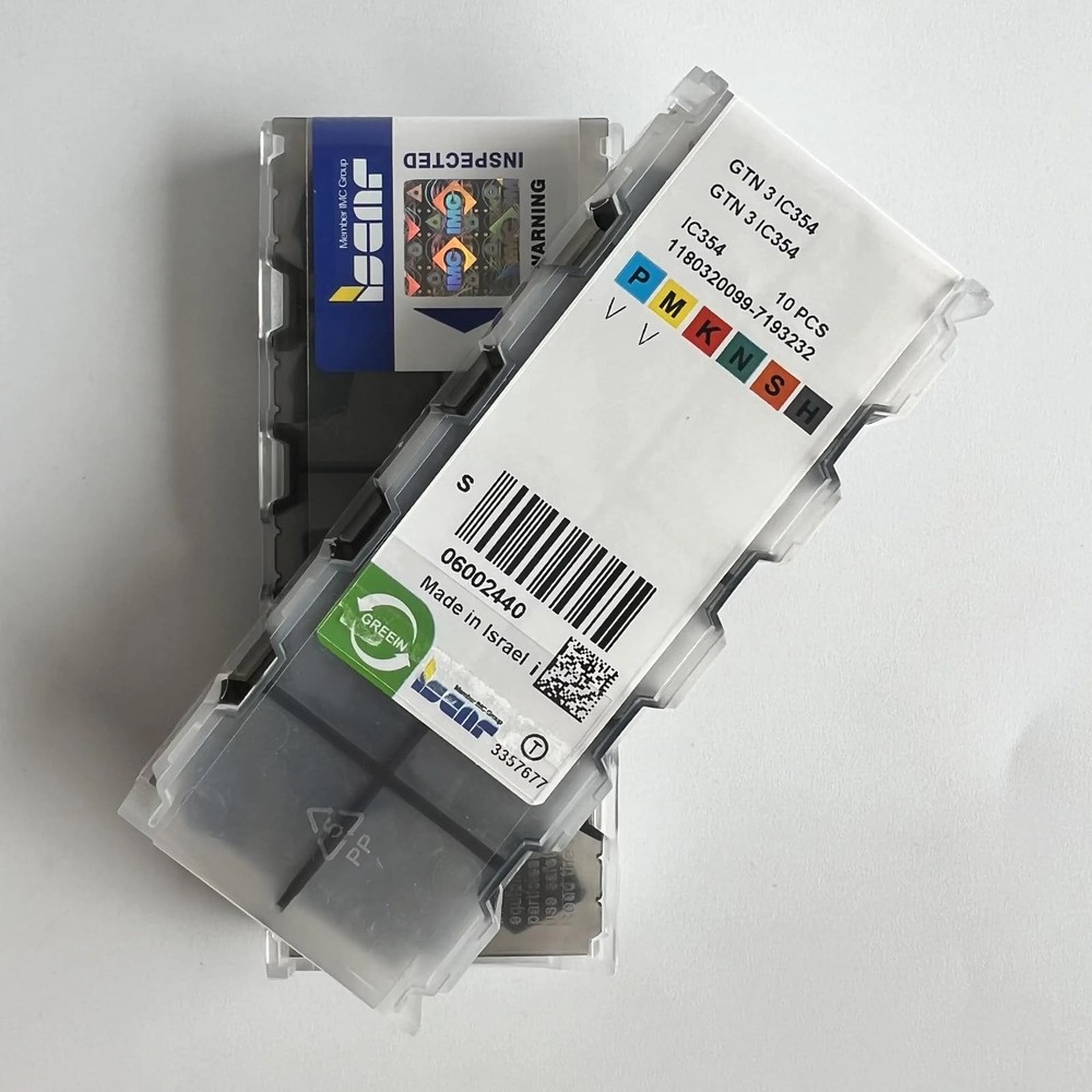 ISCAR / GTN3 IC354 / Industrial indexable carbide inserts 10 Pcs