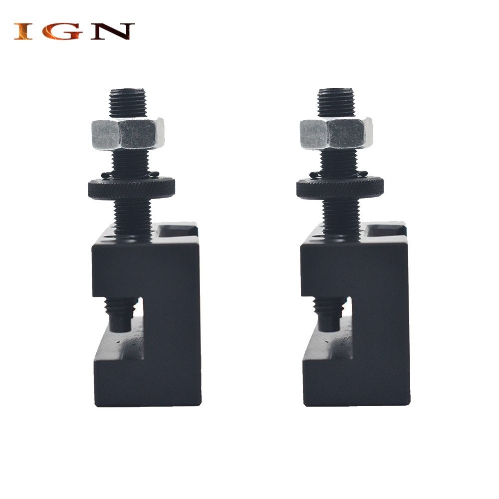 2PCS AXA #1 250-101 Quick Change Tool Post Turning & Facing Holder New