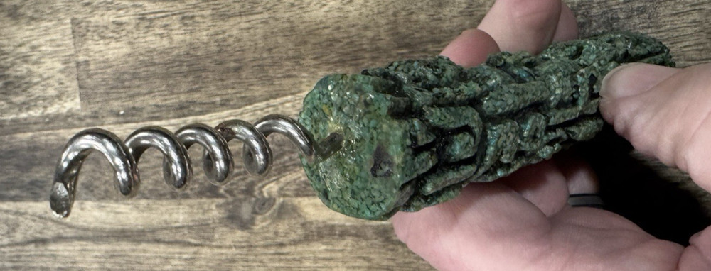 Aztek Or Mayan Cork Screw Chalchiuhticue