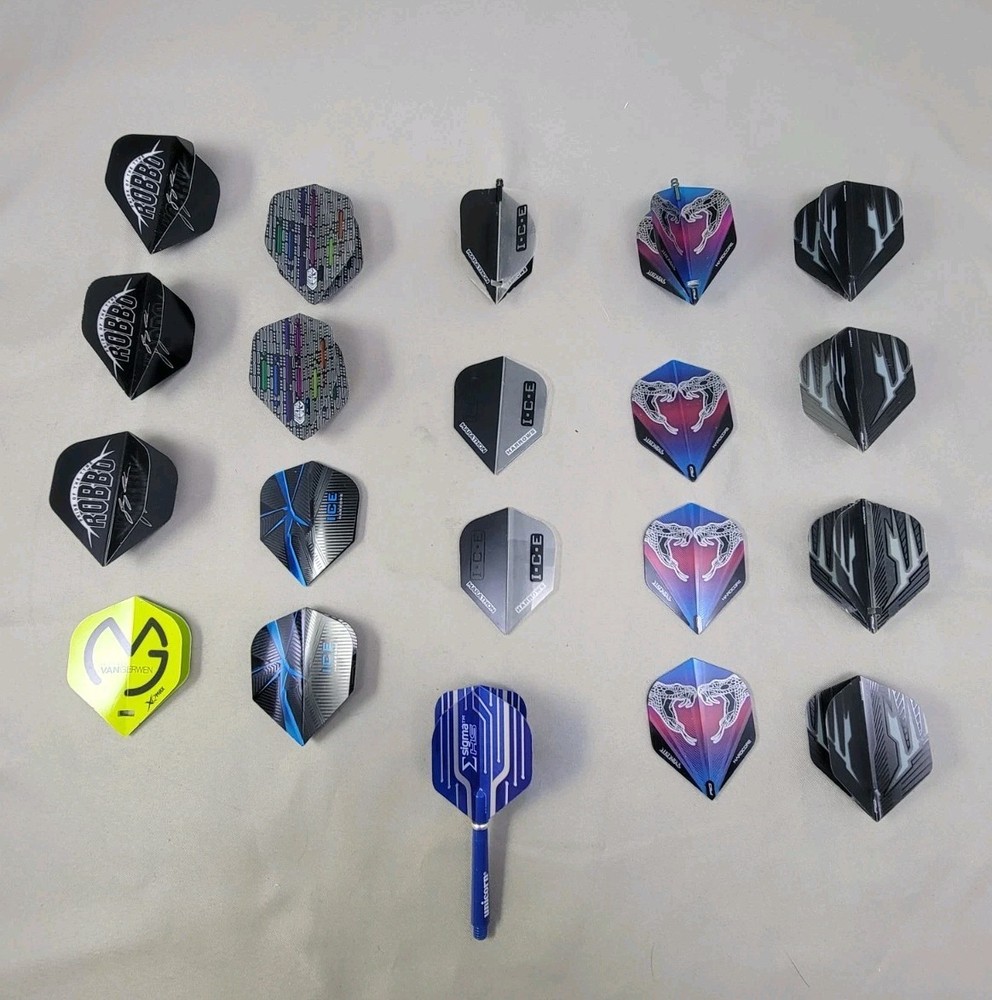Lot Of 20 Random Dart Flights