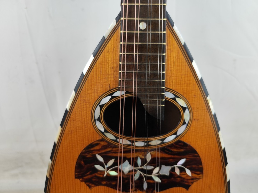 Mandolin 4/4 By Bernardi Giuseppe Genoa 1880 曼陀林 만돌린マンドリン