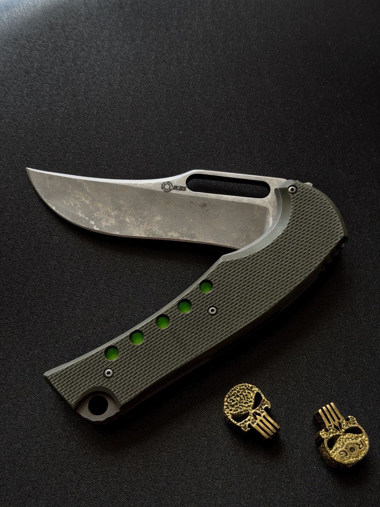 Mikkel Willumsen Knives Angel Eye Frame Lock Folder