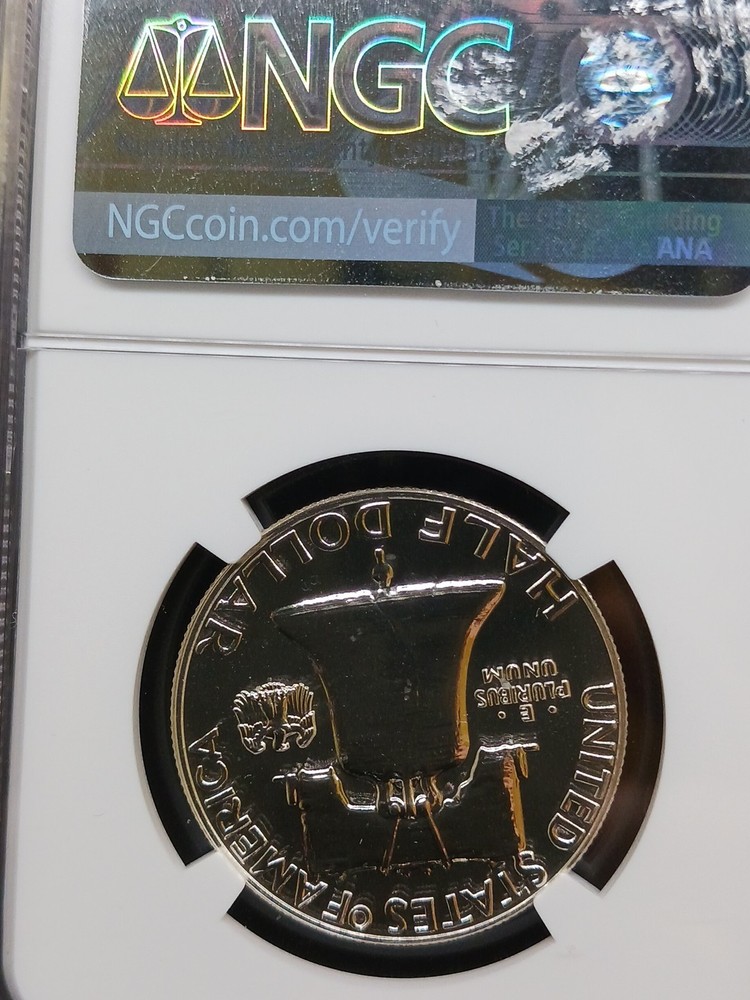 1960 NGC PF68 Franklin HALF Dollar Coin