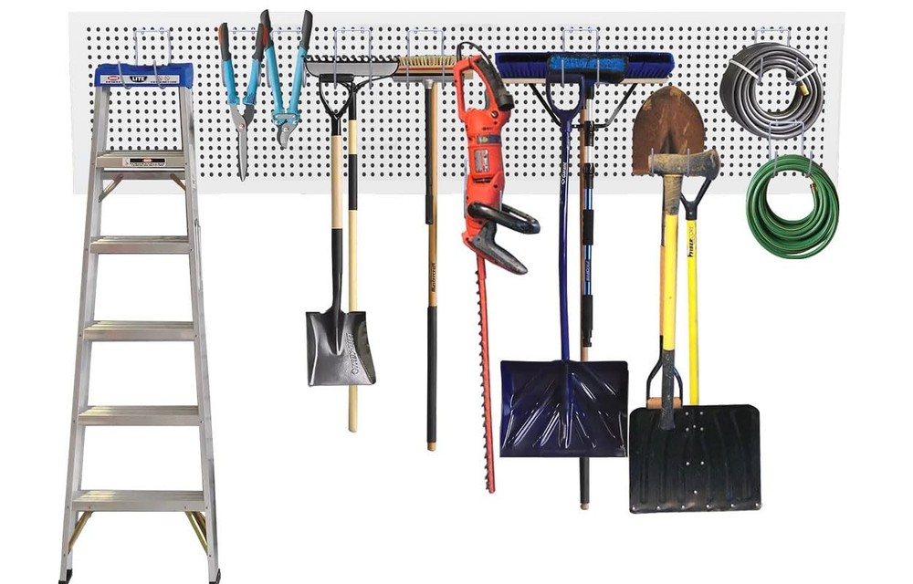 24 Pack Heavy Duty Pegboard Hooks Tool Hooks Drill Holder for Power Tools