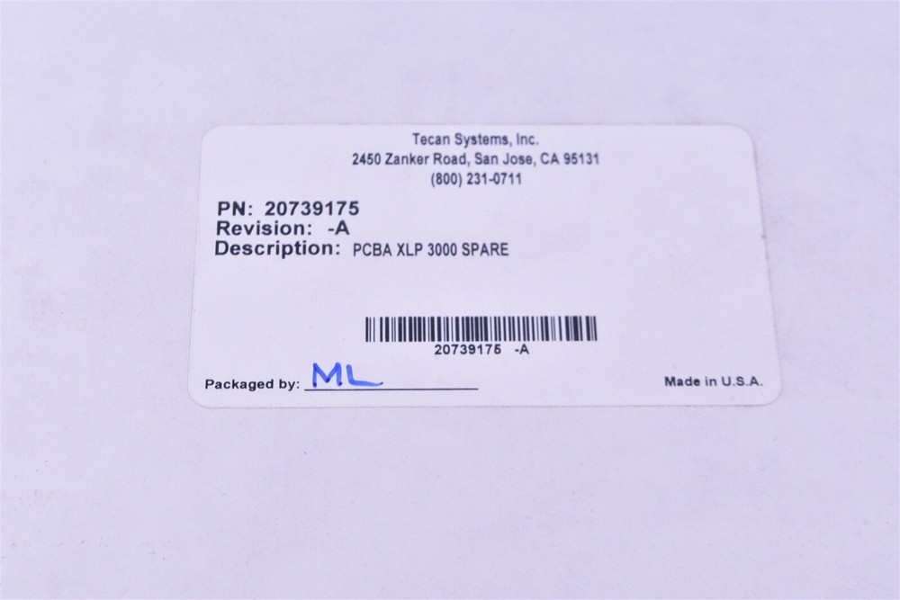 Tecan XLP-3000 PCBA Board