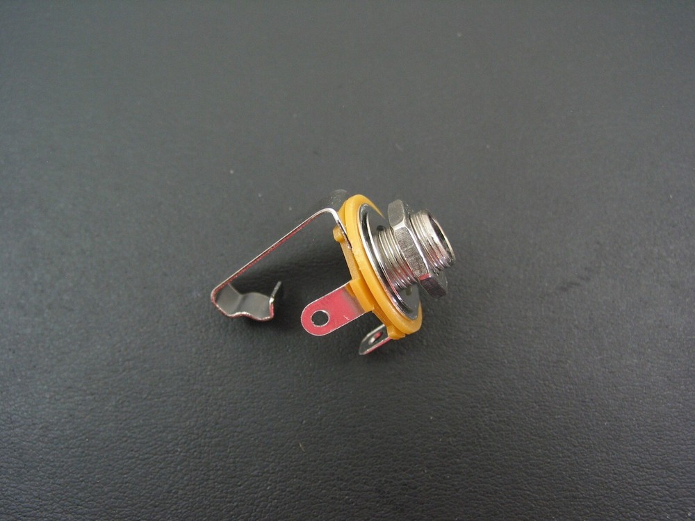 3-Pack 1/4 Inch Mono Input Output Jack for Import Guitars & Others
