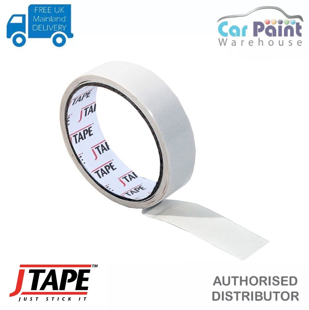 J Tape White Refix / Refit Tape 12mm x 10M