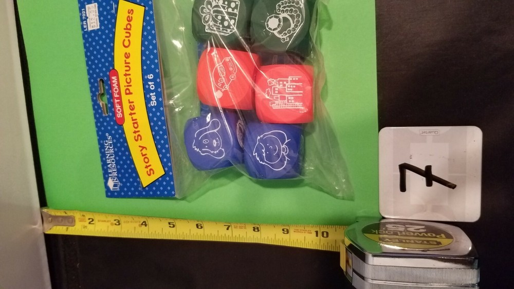 Story Starter Cubes Learning Resources Set of 6 NEW