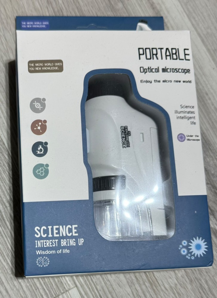 Cells, Portable Optical Microscope, White