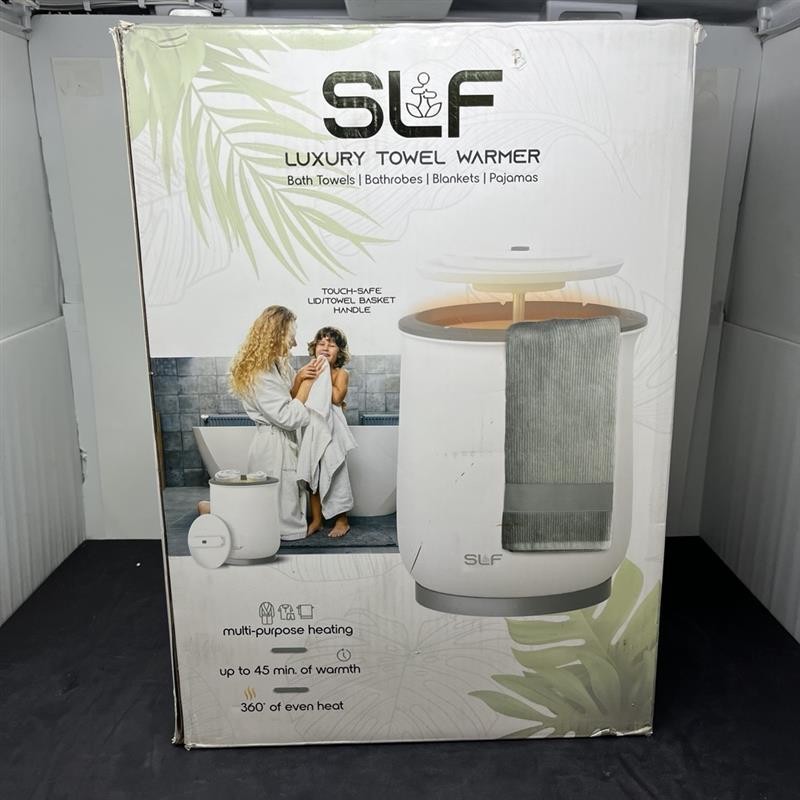 SLF Luxury Towel Warmer, 20L, White,