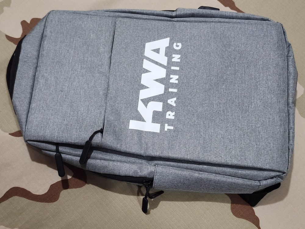 KWA Airsoft Promotional Backpack with USB Cable Connection READ DESCRIPTION! REA