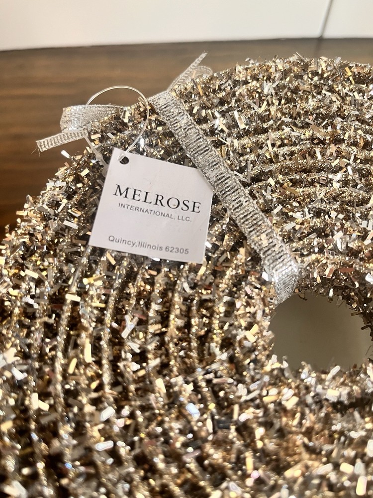 Glitter Christmas Garland By Melrose