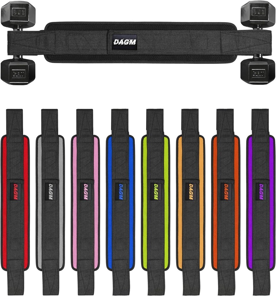 DAGM Hip Thrust Belt, Secure Glute Trainer with Non-Slip Extra Padding...B2