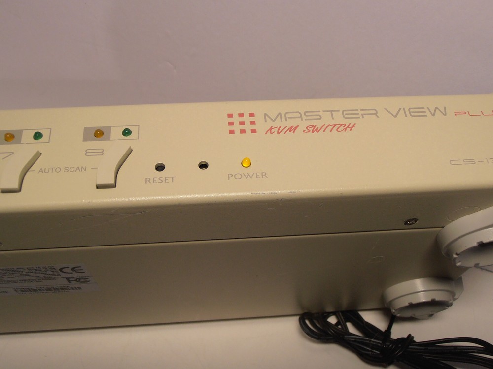 Master View max (CS138A) 8-Ports External KVM Plus switch 