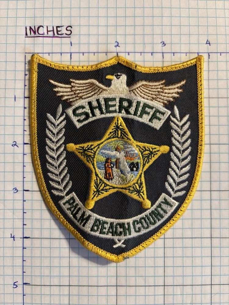 PALM BEACH COUNTY, FL      Sheriff’s Department Patch