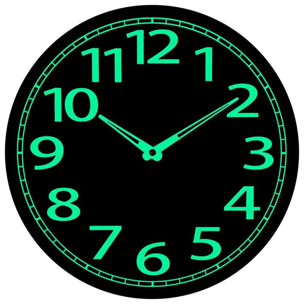 Sleek and Functional 30CM Digital Wood Clock with Night Visibility Features