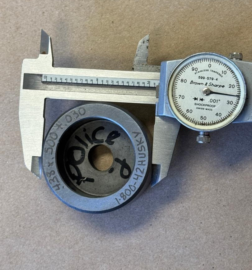 HUSKY INDUSTRIES DIE .438 X .500 + .030
