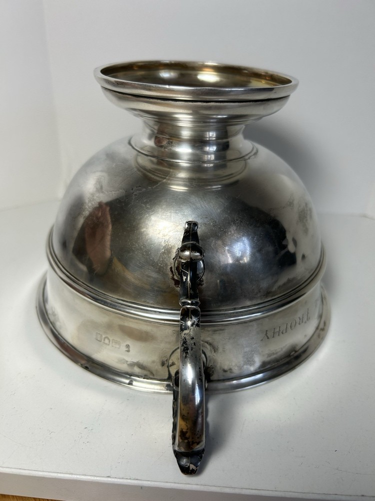 Vintage Sterling Silver Presentation Trophy Cup 500g J E Goode Challenge Trophy