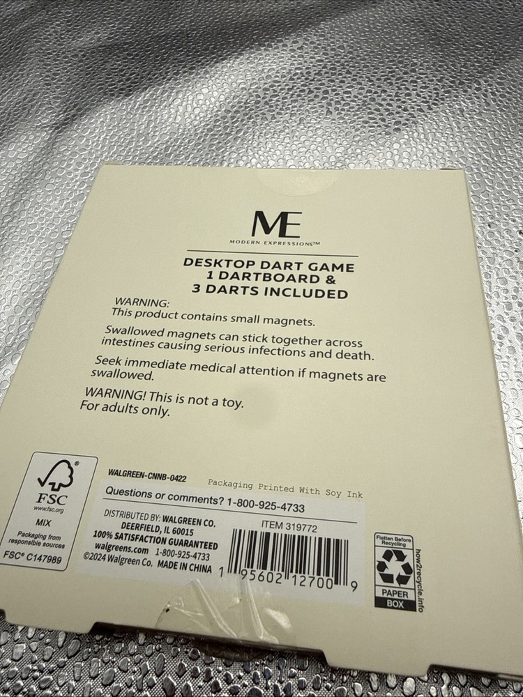 Modern ExpressionsMagnetic Desktop Dart Board