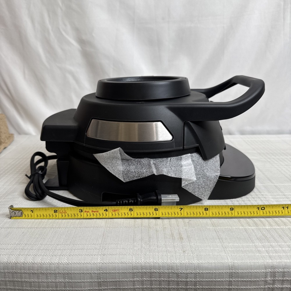 Chefman Digital Volcano Waffle Maker with Programmable Crunch Factor NEW IN BOX